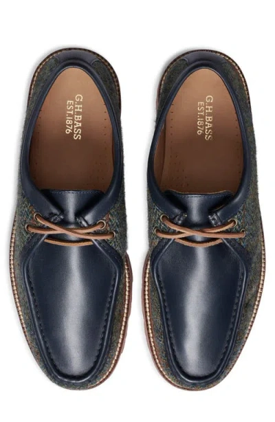 G.h.bass Wallace Harris Herringbone Tweed Chukka Boot In Nvy Combo