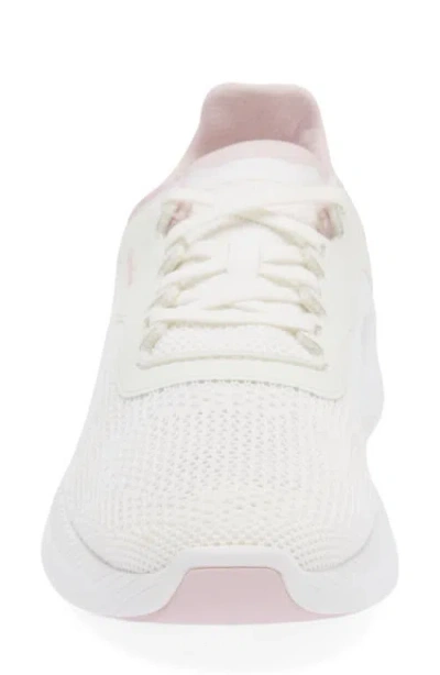Olukai Island Hopper Sneaker In Bright White / Cotton Candy