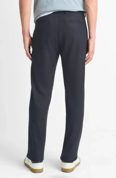 Vince Men's Wool Straight-leg Dress Pants In Coastal Blue