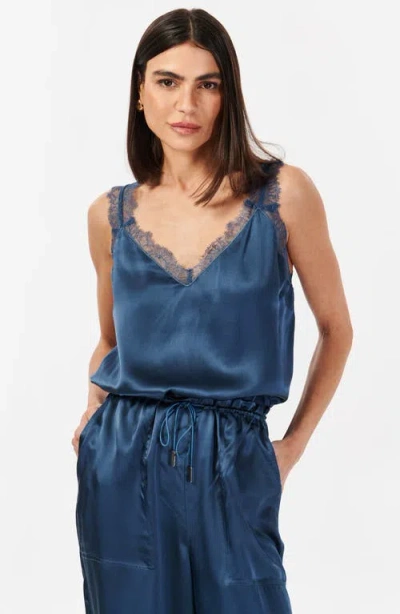 Shop Cami Nyc Janerio Silk Charmeuse Tank In Mirage