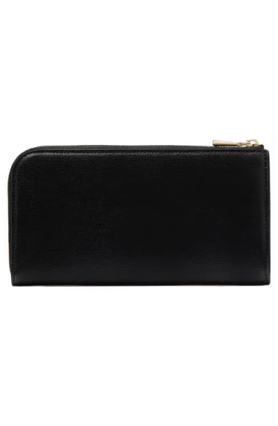 Kate Spade New York Devin Saffiano Leather Wallet In Black