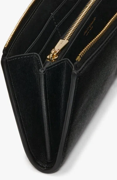 Kate Spade New York Devin Saffiano Leather Wallet In Black