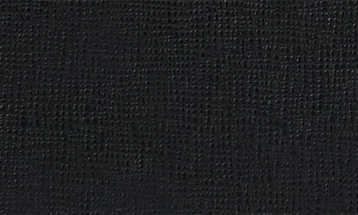 Kate Spade Devin Glitter Edge Saffiano Leather Slim Bifold Wallet In Black