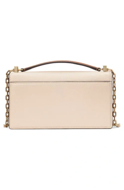 Kate Spade New York Tribeca Pebble Leather Convertible Crossbody Bag In Milk Glass Multi