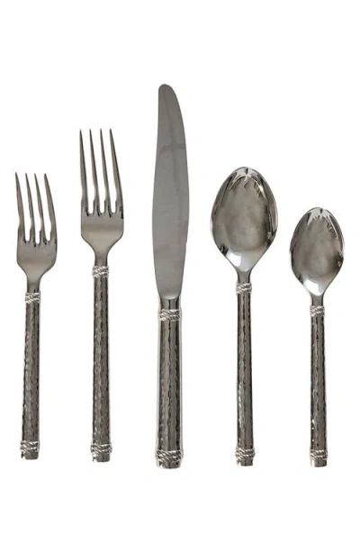 Juliska Graham 20 Piece Flatware Set, Polished In Polished