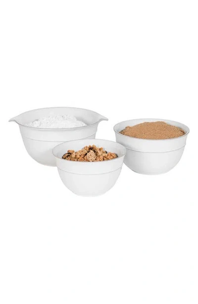 Juliska Puro Nesting Serving Bowl Set Of 3 In Whitewash