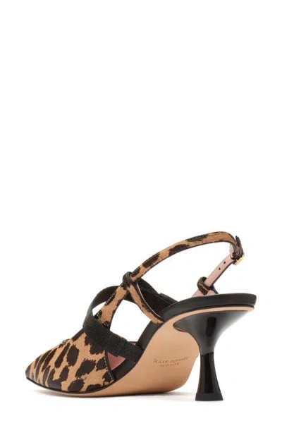 Kate Spade New York Maritza Genuine Calf Hair Pointed Toe Pump In Tan Multi