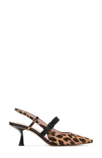 Kate Spade New York Maritza Genuine Calf Hair Pointed Toe Pump In Tan Multi