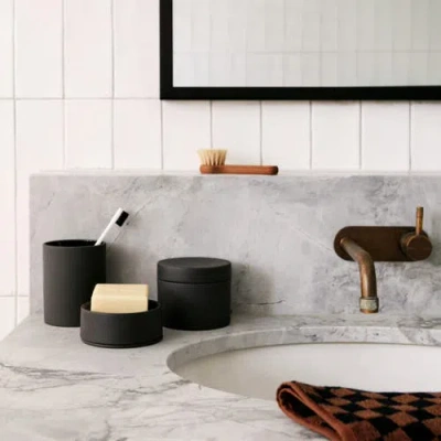 Esko Sabia Soap Dish In Black