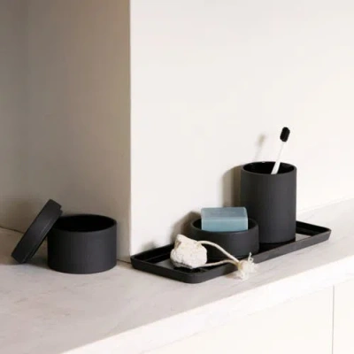 Esko Sabia Soap Dish In Black