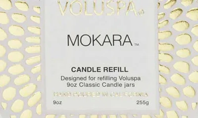 VOLUSPA VOLUSPA MOKARA CLASSIC CANDLE REFILL 