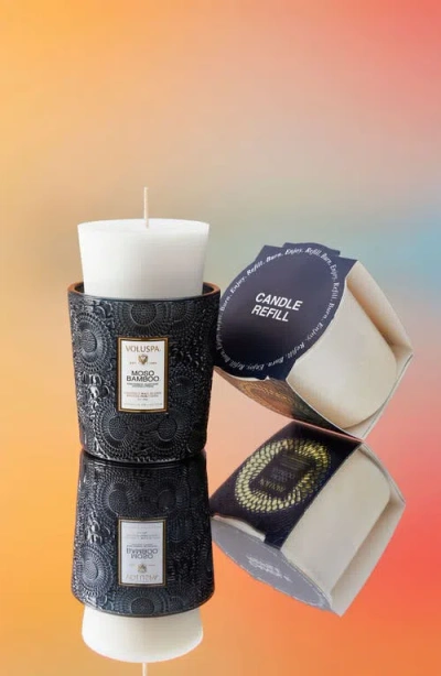 Voluspa Moso Bamboo Classic Candle Refill In Moso Bamboo