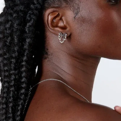 Lucy Quartermaine Chrysler Studs In Sterling Silver