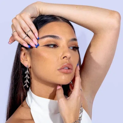 Lucy Quartermaine Women's Solid Sterling Silver Sycamore Kiss Earrings In Sterling Silver