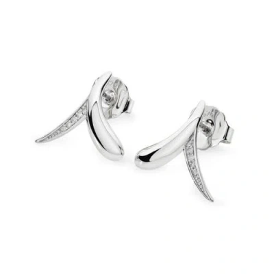 Lucy Quartermaine Sycamore Studs In Sterling Silver