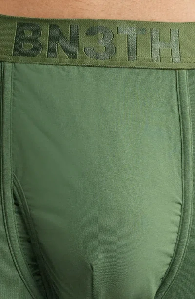 Bn3th Classic Icon Boxer Briefs In Bronze Green