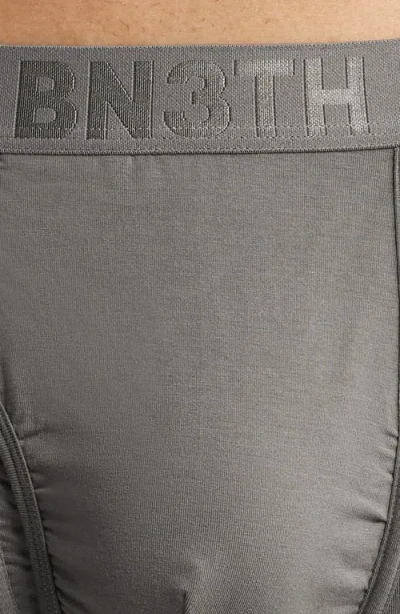Bn3th Classic Icon Boxer Briefs In Gargoyle