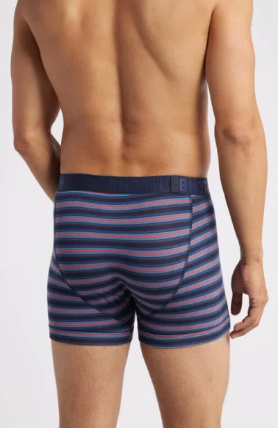 Shop Bn3th Classic Icon Boxer Briefs In Track Stripe-dark Navy