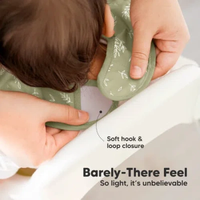 Keababies 3-pack Presto Waterproof Bibs In Bloom