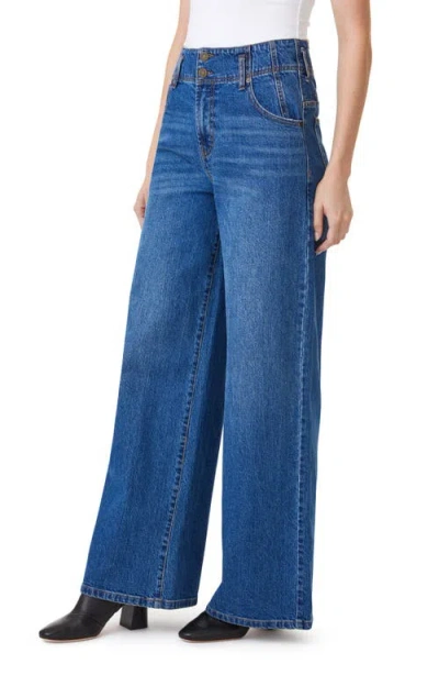 Habitual Extended Wide Leg Jeans In Lagoon