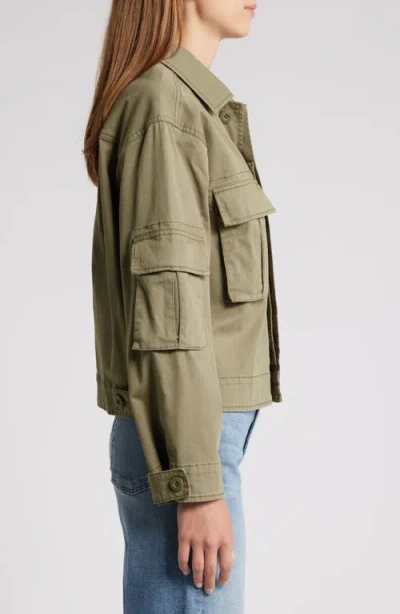 Shop Rails Madison Utility Jacket In Dark Olive