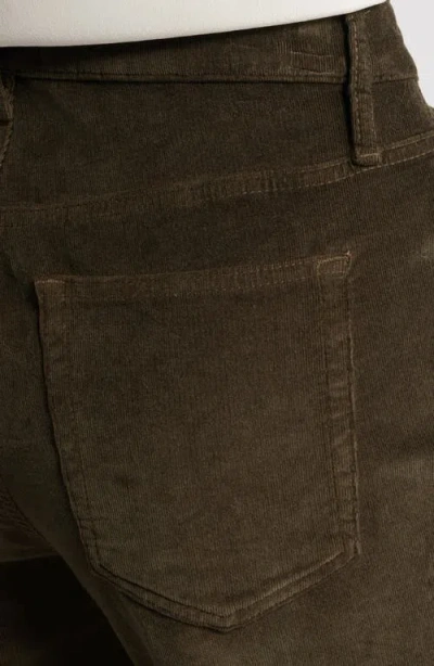 Frame Le Slim Palazzo Wide Leg Jeans In Rich Military