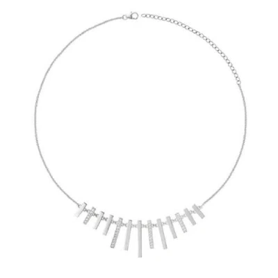 Lucy Quartermaine Key Necklace In Sterling Silver