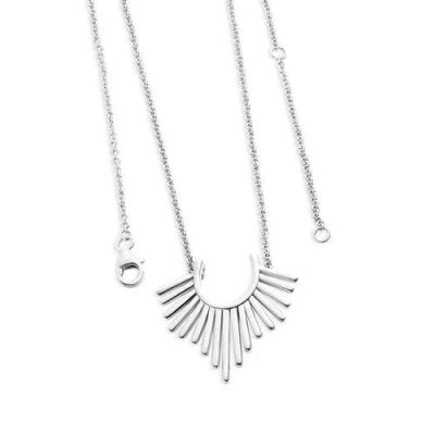 Lucy Quartermaine Temple Pendant In Sterling Silver