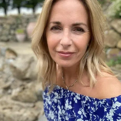 Lucy Quartermaine Single Melting Necklace In Sterling Silver