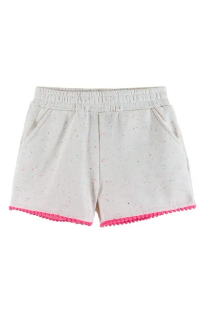 Andy & Evan Girl's Ice Cream Bar Splatter Shirt And Shorts Set In White