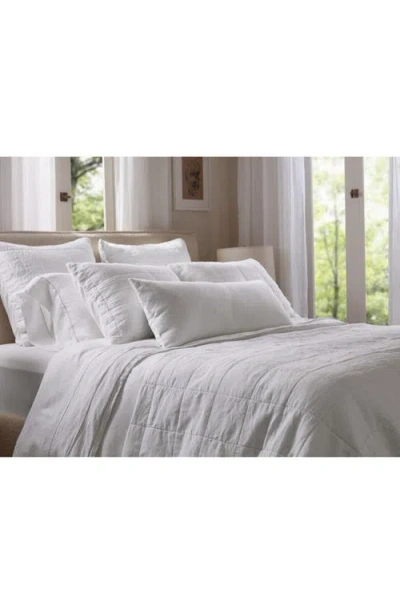 Parachute Washed Linen Lumbar Pillow Cover In Antique White