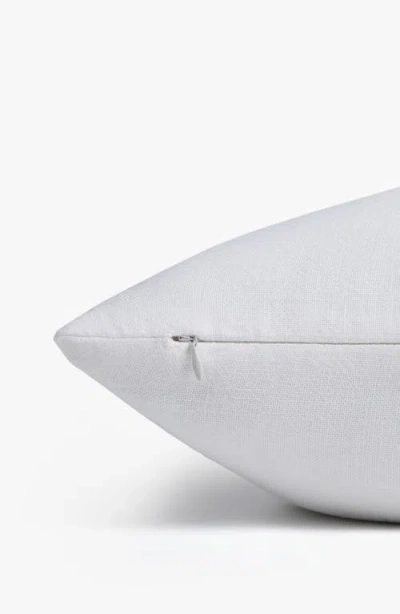 Parachute Washed Linen Lumbar Pillow Cover In Antique White