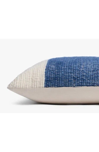 Parachute Sierra Colorblock Accent Pillow Cover In Marine