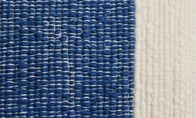 Parachute Sierra Colorblock Accent Pillow Cover In Marine