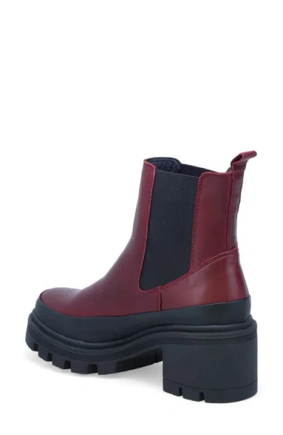 Miz Mooz Lizette Chelsea Boot In Bordeaux