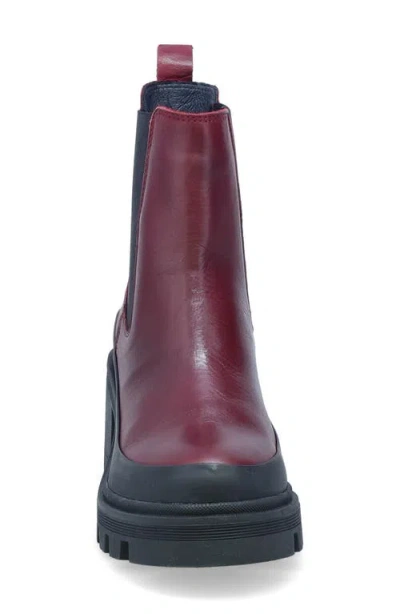 Miz Mooz Lizette Chelsea Boot In Bordeaux