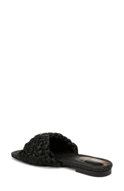 Sam Edelman Bridget Slide Sandal Black Ribbon In Black