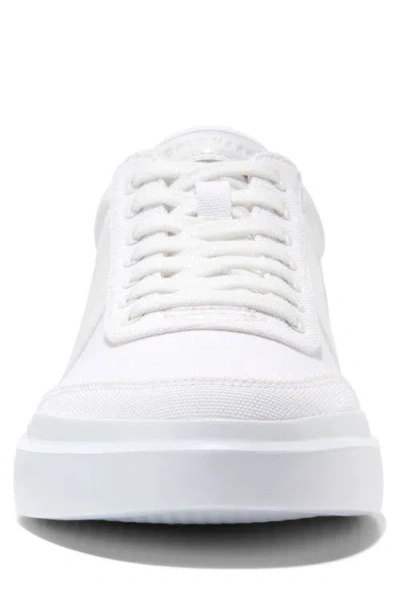 Cole Haan Gp Rally Canvas Sneaker In White/white