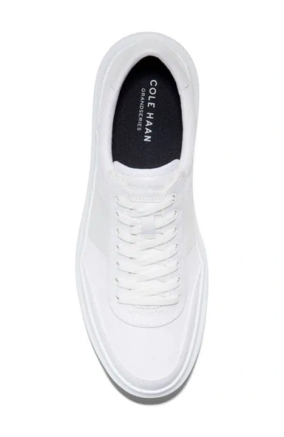 Cole Haan Gp Rally Canvas Sneaker In White/white