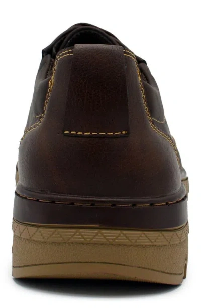 Aston Marc Brill Lace-up Comfort Shoe In Brown