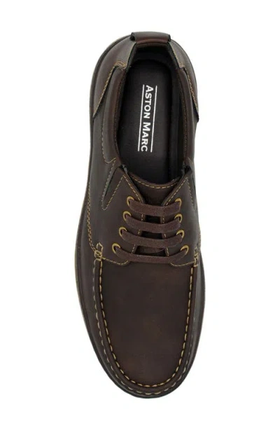 Aston Marc Brill Lace-up Comfort Shoe In Brown