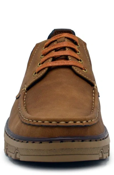 Aston Marc Brill Lace-up Comfort Shoe In Tan