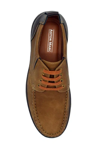 Aston Marc Brill Lace-up Comfort Shoe In Tan