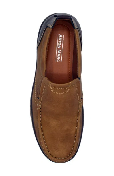 Aston Marc Brill Slip-on Derby In Tan