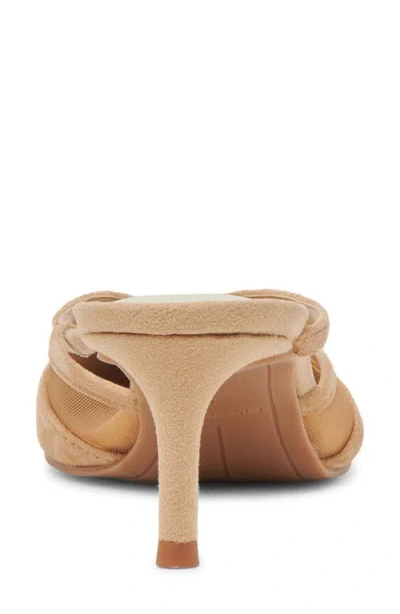 Dolce Vita Keilah Pointed Toe Mule In Tan Suede