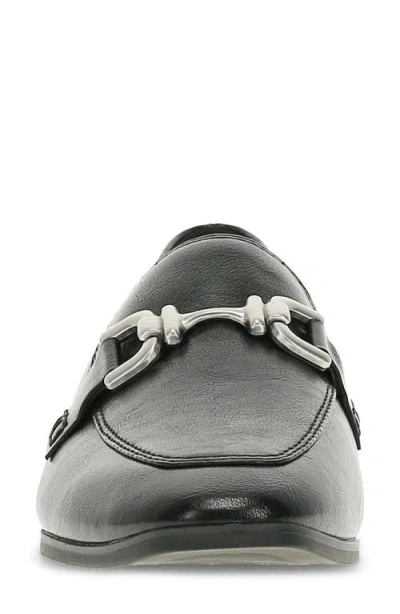 Baretraps Tammy Womens Chain Manmade Loafers In Black