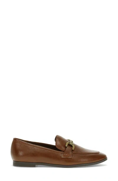 Baretraps Tammy Womens Embellished Faux Leather Loafers In Mahogany