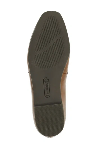 Baretraps Tammy Womens Embellished Faux Leather Loafers In Mahogany