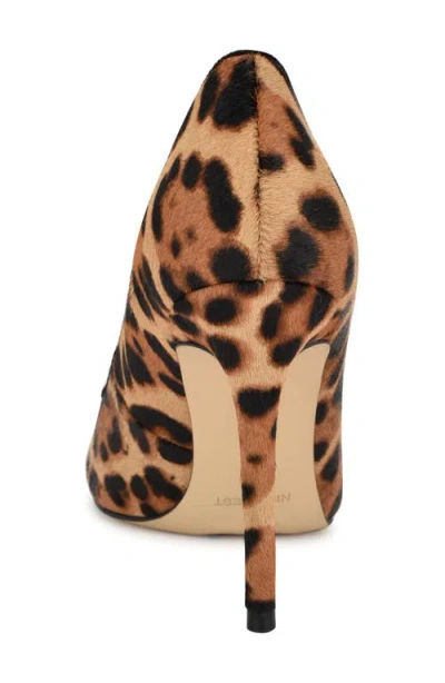 NINE WEST NINE WEST FRESH GENUINE CALF HAIR POINTED TOE PUMP 