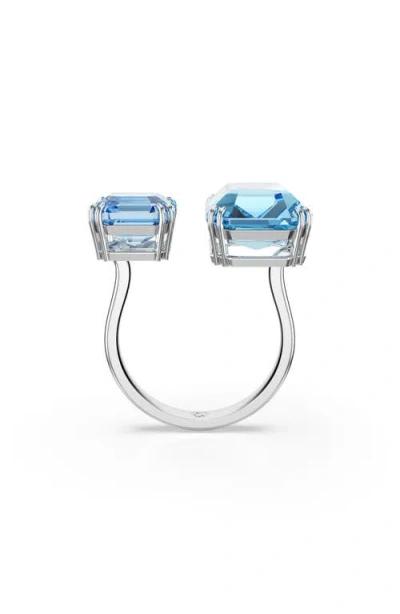 Swarovski Millenia Open Ring In Blue